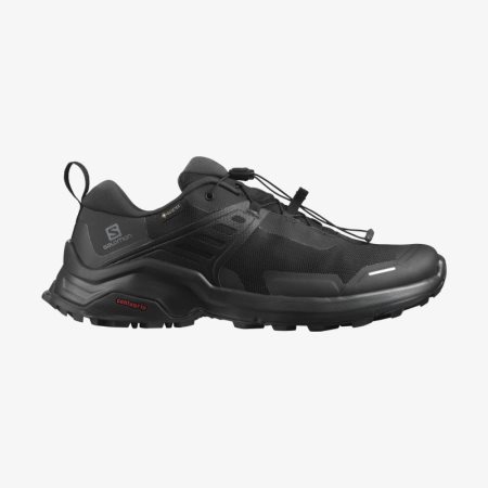 Zapatillas Trekking Salomon X RAISE GORE-TEX Hombre Negras (ES-HTEJ)